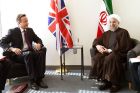 Präsident Rohani und Premierminister Cameron beteurten den Ausbau der bilateralen Beziehungen 